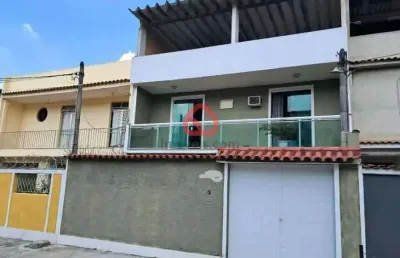 Casa com 3 quartos à venda na rua zeferino brasil, 109, taquara, rio de janeiro, 160 m2 por r$ 599.000