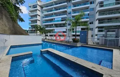 Apartamento com 3 quartos à venda na estrada do bananal, 721, freguesia (jacarepaguá), rio de janeiro, 90 m2 por r$ 595.000