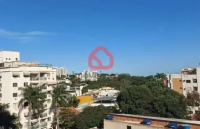Apartamento com 2 quartos à venda na rua retiro dos artistas, 968, pechincha, rio de janeiro, 70 m2 por r$ 265.000