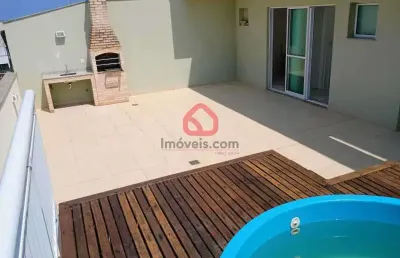 Cobertura com 3 quartos à venda na avenida di cavalcanti, 111, barra da tijuca, rio de janeiro, 165 m2 por r$ 1.680.000