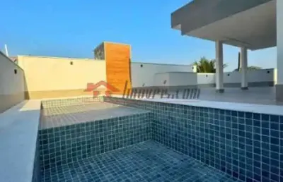 Casa em condomínio fechado com 3 quartos à venda na rua ciro aranha, 20, vargem pequena, rio de janeiro, 250 m2 por r$ 900.000