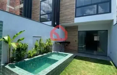 Casa em condomínio fechado com 3 quartos à venda na estrada da ligação, 1201, jacarepaguá, rio de janeiro, 150 m2 por r$ 550.000