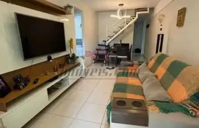 Cobertura com 2 quartos à venda na estrada do bananal, 535, freguesia (jacarepaguá), rio de janeiro, 137 m2 por r$ 649.000