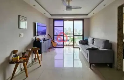 Cobertura com 3 quartos à venda na rua comandante rúbens silva, 90, freguesia (jacarepaguá), rio de janeiro, 130 m2 por r$ 690.000