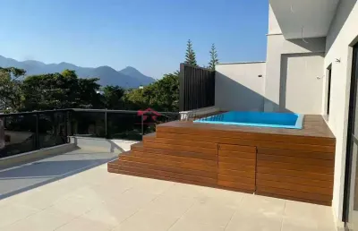 Cobertura com 4 quartos à venda na rua alberto cavalcanti, 445, recreio dos bandeirantes, rio de janeiro, 170 m2 por r$ 1.250.000