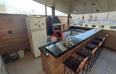 Cobertura com 3 quartos à venda na rua laura teles, 136, tanque, rio de janeiro, 151 m2 por r$ 470.000