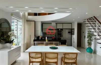 Apartamento com 2 quartos à venda na avenida dos flamboyants, 960, barra da tijuca, rio de janeiro, 128 m2 por r$ 2.205.000