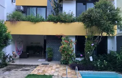 Casa em condomínio fechado com 4 quartos para alugar na rua dos versos, 44, freguesia (jacarepaguá), rio de janeiro, 250 m2 por r$ 5.500