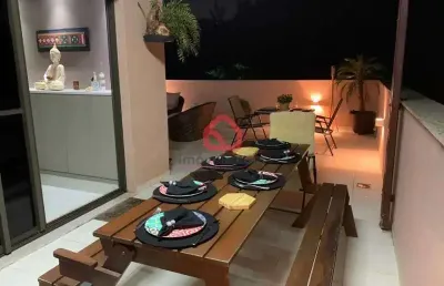 Cobertura com 3 quartos à venda na avenida dos mananciais, 1501, taquara, rio de janeiro, 164 m2 por r$ 800.000
