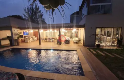 Casa em condomínio fechado com 4 quartos à venda na rua almirante fonseca costa, 86, barra da tijuca, rio de janeiro, 450 m2 por r$ 6.890.000