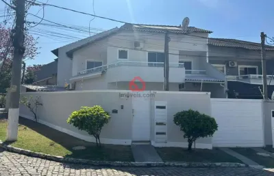 Casa em condomínio fechado com 3 quartos à venda na rua lysâneas maciel, 9, freguesia (jacarepaguá), rio de janeiro, 180 m2 por r$ 680.000