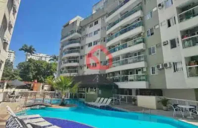 Apartamento com 2 quartos à venda na estrada capenha, 1130, pechincha, rio de janeiro, 64 m2 por r$ 339.000