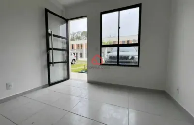 Casa em condomínio fechado com 2 quartos à venda na estrada do sacarrão, 862, vargem grande, rio de janeiro, 68 m2 por r$ 285.000