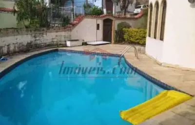 Casa em condomínio fechado com 5 quartos à venda na rua nelson teixeira, 210, taquara, rio de janeiro, 366 m2 por r$ 969.000