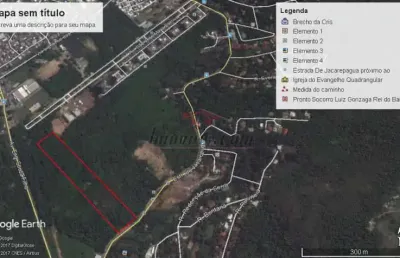 Terreno à venda na estrada de jacarepaguá, 3145, itanhangá, rio de janeiro, 25600 m2 por r$ 3.600.000
