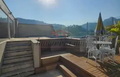 Cobertura com 3 quartos à venda na estrada pau-ferro, 1032, freguesia (jacarepaguá), rio de janeiro, 250 m2 por r$ 1.195.000