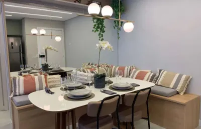 Apartamento garden à venda em campinas, parque rural fazenda santa cândida, com 1 quarto, com 34 m²