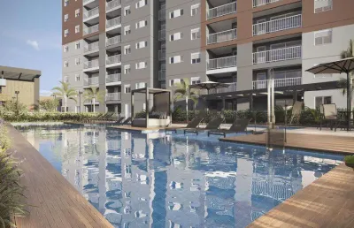 Apartamento à venda em campinas, loteamento residencial vila bella dom pedro, com 2 quartos