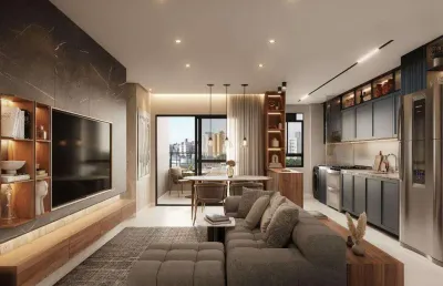 Apartamento à venda em campinas, jardim nossa senhora auxiliadora, com 2 quartos, com 61.17 m²