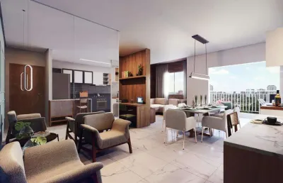 Apartamento à venda em paulínia, morumbi, com 3 quartos, com 97.06 m²,  eco vila santa margarida