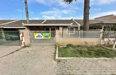 Casa em condomínio fechado com 3 quartos para alugar na rua aristeu de castro fernandes, 36, jardim viviane, colombo, 51 m2 por r$ 2.300