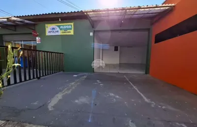 Ponto comercial para alugar na rua francisco dirceu chiuratto, 620, quississana, são josé dos pinhais, 50 m2 por r$ 1.300