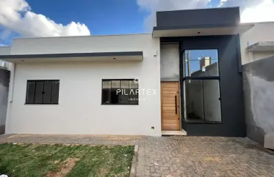 Casa com 3 dormitórios à venda, 93 m² por r$ 520 000,00 - aeroporto - londrina/pr