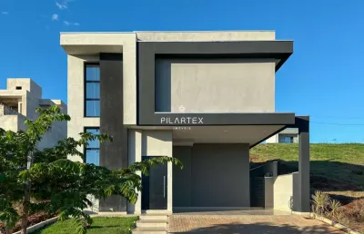Sobrado à venda, 4 quartos sendo 2 suítes no condomínio araguari no parque tauá, londrina- pr