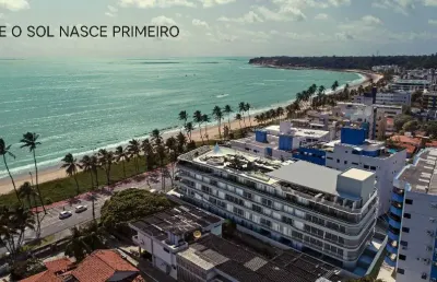 Um luxuoso studio a beira-mar do cabo branco para férias inesquecíveis!