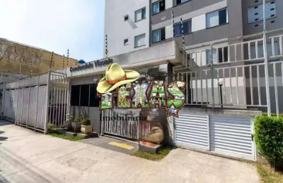Apartamento 48m² semimobiliado com 02 dormitórios na av cangaiba