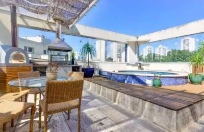 Cobertura com 3 dormitórios, 220 m² - venda por r$ 1.690.000,00 ou aluguel por r$ 13.000,00/mês - vila andrade - são paulo/sp