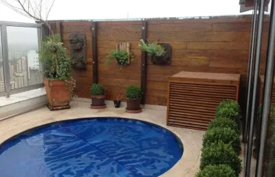 Cobertura com 4 dormitórios à venda, 314 m² por r$ 3.000.000,00 - jardim londrina - são paulo/sp