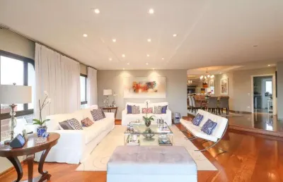 Apartamento com 4 dormitórios à venda, 300 m² por r$ 2.300.000,00 - real parque - são paulo/sp