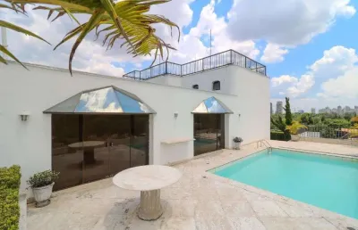 Cobertura com 3 dormitórios, 446 m² - venda por r$ 2.900.000,00 ou aluguel por r$ 25.000,00/mês - real parque - são paulo/sp