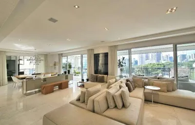 Apartamento com 4 dormitórios à venda, 400 m² por r$ 10.800.000,00 - moema - são paulo/sp