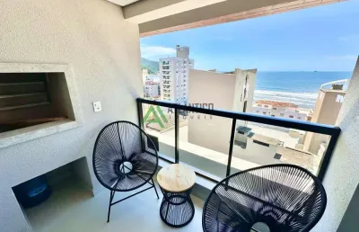 Apartamento com 02 suítes,  01 vaga, por r$ 930.000 - vista mar - bairro gravatá  navegantes/sc.