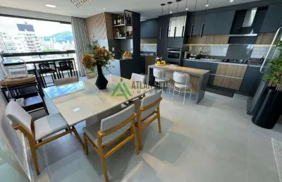 Apartamento com 03 dormitórios,  01 suíte,  02 vagas - com 108m² no centro de navegantes por r$ 1.250.000