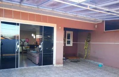 Linda casa mista alv/mad.3 dorm.c/aprox.100m² exc. acab .vl mil.1 piraq- pr