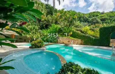 Casa em condomínio fechado com 8 quartos à venda na rua  um, quadra b, lote 4, centro, mangaratiba, 1798 m2 por r$ 14.000.000