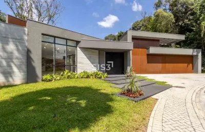 Casa em condomínio fechado com 4 quartos à venda na rua eduardo sprada, 3439, campo comprido, curitiba, 620 m2 por r$ 11.990.000