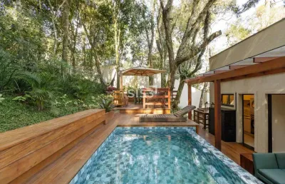 Casa em condomínio fechado com 3 quartos à venda na rua orlando peruci, 1000, santa felicidade, curitiba, 267 m2 por r$ 2.800.000