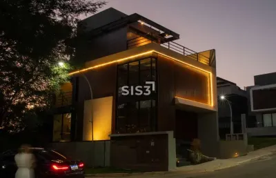 Casa em condomínio fechado com 3 quartos à venda na rua paulo pampuche, 316, campo comprido, curitiba, 308 m2 por r$ 2.690.000
