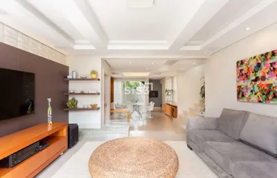 Casa em condomínio fechado com 3 quartos à venda na rua josé benedito cottolengo, 1161, campo comprido, curitiba, 259 m2 por r$ 2.250.000