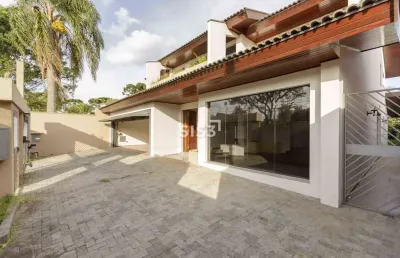 Casa com 4 quartos à venda na abrahão kalil fadel, seminário, curitiba, 420 m2 por r$ 2.300.000