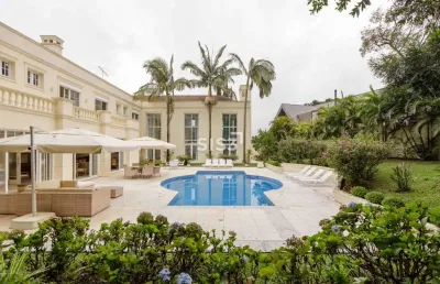 Casa em condomínio fechado com 4 quartos à venda na rua eduardo sprada, 950, campo comprido, curitiba, 708 m2 por r$ 14.000.000