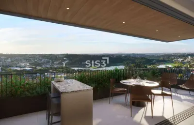 Apartamento com 3 quartos à venda na rua professor pedro viriato parigot de souza, 159, ecoville, curitiba, 153 m2 por r$ 2.891.700
