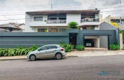 Sobrado com 4 dormitórios, 421 m² - venda por r$ 2.250.000,00 ou aluguel por r$ 11.000,00/mês - quebec - londrina/pr