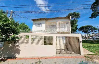 Sobrado com 4 dormitórios, 253 m² - venda por r$ 2.200.000,00 ou aluguel por r$ 9.000,00/mês - santa rosa - londrina/pr
