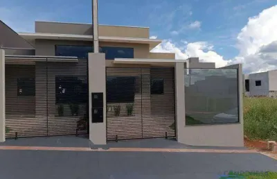 Casa com 3 dormitórios à venda, 74 m² por r$ 385.000,00 - gleba simon frazer - londrina/pr