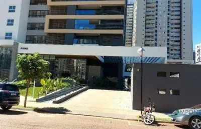 Apartamento com 2 dormitórios para alugar, 133 m² por r$ 8.400,00/mês - gleba palhano - londrina/pr